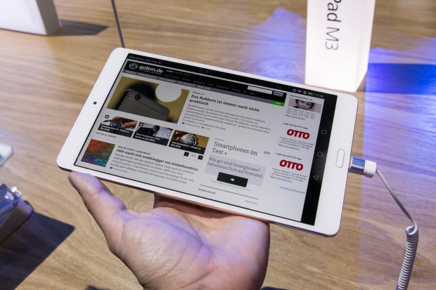 Huaweis Mediapad M3 (Bild: Martin Wolf/Golem.de)