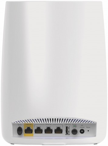 Rückansicht des Routers (Bild: Netgear)