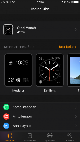 Die Kompagnon-App ist übersichtlicher geworden. (Screenshot: Golem.de)