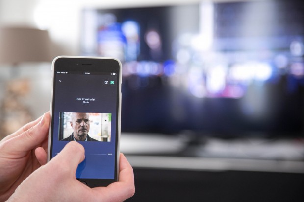 In einer aufgenommenen Sendung kann beliebig gespult werden. (Bild: Martin Wolf/Golem.de)