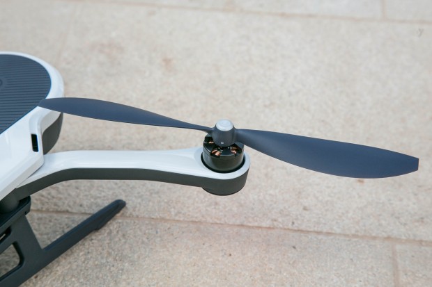 Die Rotoren sind leicht wechselbar. (Bild: Martin Wolf/Golem.de)