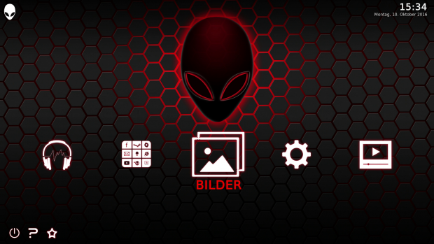 Lokale Fotos gibt der Alpha R2 freilich wieder. (Screenshot: Golem.de)