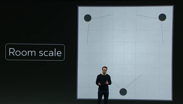 Die Gestensteuerung ermöglicht Roomscale (Bild: Oculus)