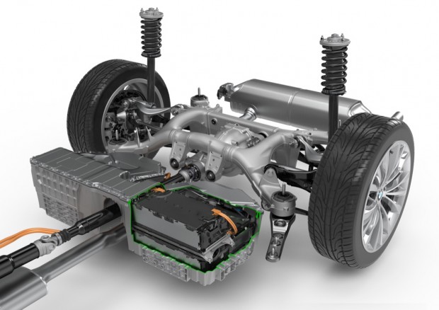 Hybridantrieb des 5er BMW (Bild: BMW)