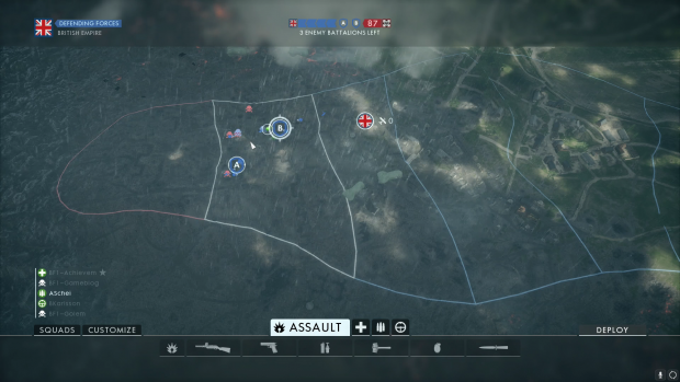 Nach und nach erobern oder verlieren wir einen Sektor nach dem anderen. (Screenshot: Golem.de)