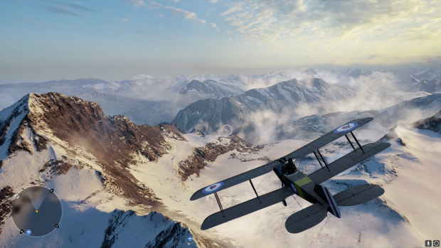 Tolle Aussichten gibt's beim Fliegen. (Screenshot: Golem.de)