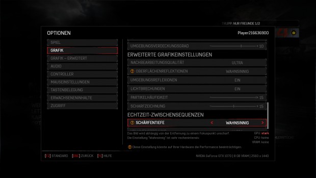 Und die Tiefenunschärfe auch nicht (Screenshot: Golem.de)