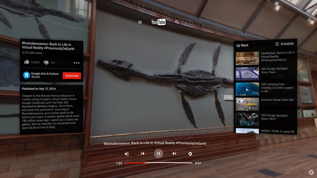 App des Natural History Museum (Bild: Google)