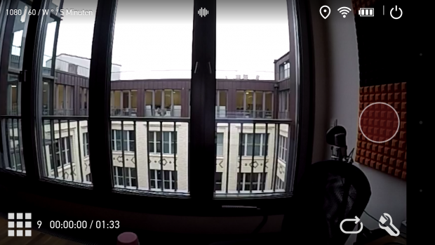 Auch die Gopro-App ist aufgeräumt. (Bild: Martin Wolf/Golem.de)