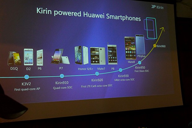 Präsentation zum Kirin 960 (Foto: Marc Sauter/Golem.de)