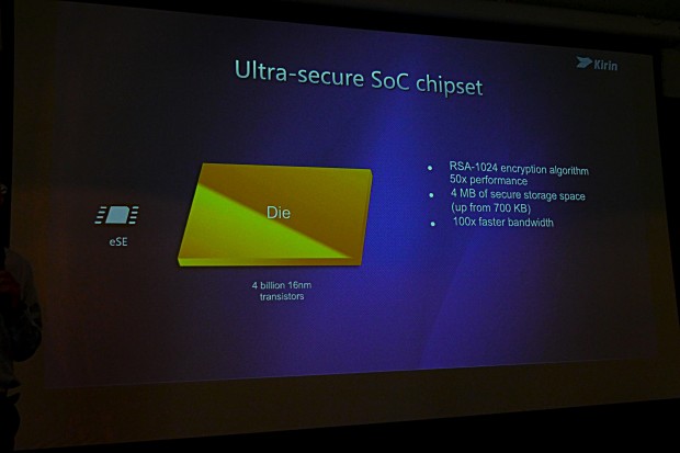 Präsentation zum Kirin 960 (Foto: Marc Sauter/Golem.de)