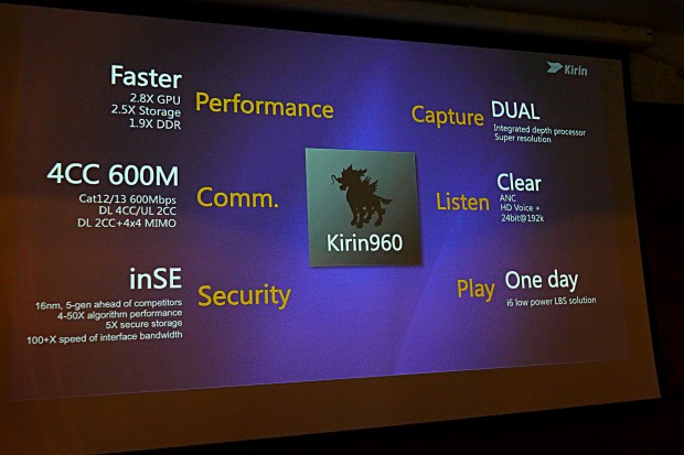 Präsentation zum Kirin 960 (Foto: Marc Sauter/Golem.de)