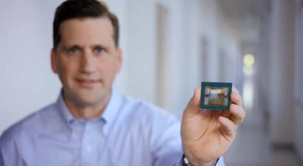 Stratix 10 ohne Heatspreader (Bild: Intel)