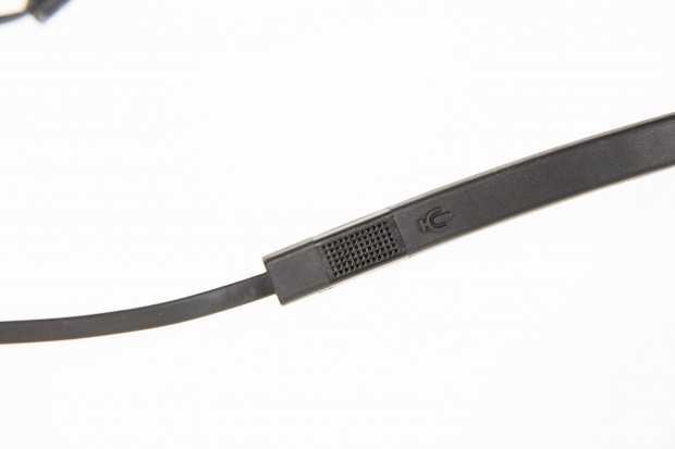 Mikrofon und Taste für die Aktivierung der Sprachfunktionen (Bild: Martin Wolf/Golem.de)