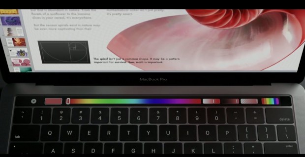 MacBook Pro 2016 Screenshot: Golem.de)