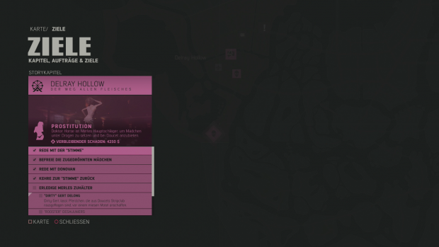 Nach und nach erobern wir ein Stadtviertel durch das Absolvieren von Missionen. (Screenshot: Golem.de)