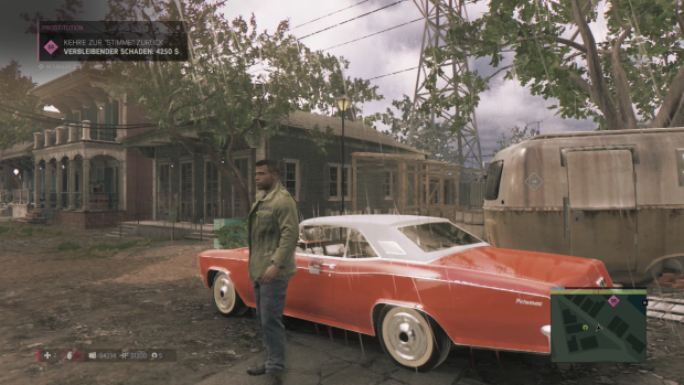 Auf Sonne folgt dank des dynamischen Wetternsystems auch mal Regen. (Screenshot: Golem.de)