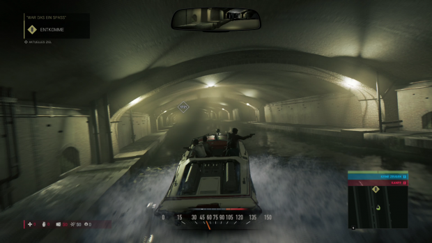 Eine Verfolgungsjagd im Motorboot... (Screenshot: Golem.de)