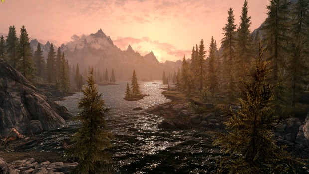 Skyrim Original (Screenshot: Marc Sauter/Golem.de)