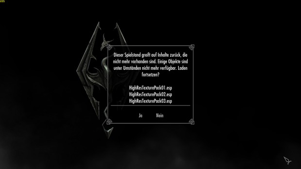 Tritt diese Warnung beim Savegame-Kopieren auf, kann sie getrost ignoriert werden (Screenshot: Marc Sauter/Golem.de)