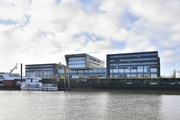 Das ZAL-Techcenter am Hamburger Steendiekkanal (Foto: ReGe Hamburg/ Martin Kunze)