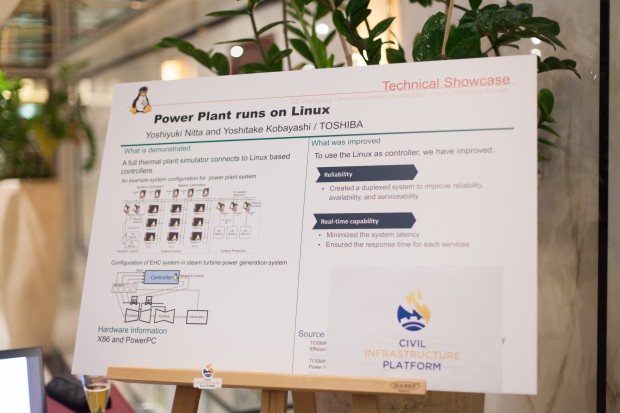 ... wird das Software-Design eines Heizkraftwerkes erl&auml;utert... (Quelle: The Linux Foundation - CC-BY 2.0)