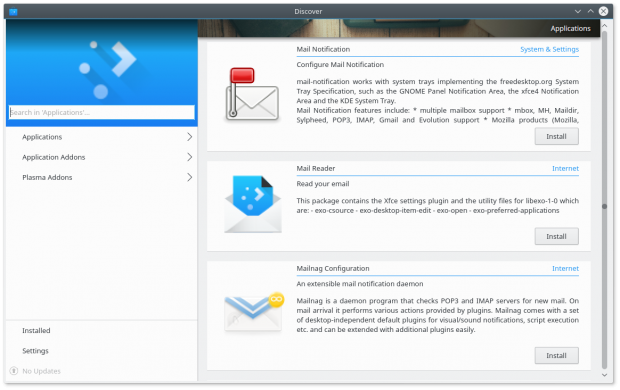 Das neue Discover (Bild: KDE - CC-BY 3.0)