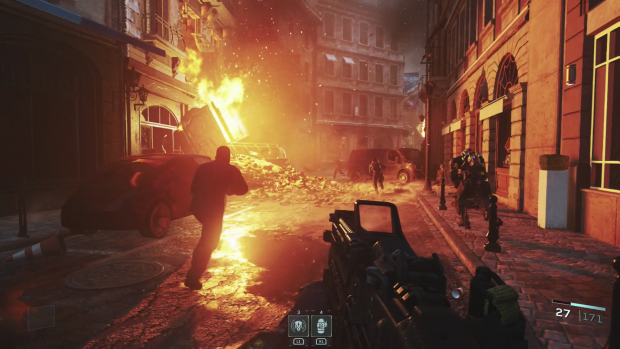 Nur in den ersten Missionen ist der Spieler auf der Erde unterwegs. (Screenshot: Golem.de)