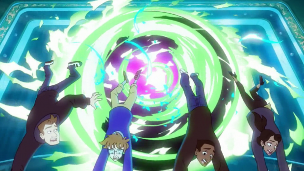 Der Zombiemodus wird von einem Cartoon eingeleitet. (Screenshot: Golem.de)