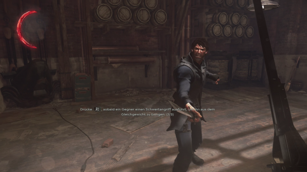 Unser Papa dient als Sparringpartner. (Screenshot: Golem.de)