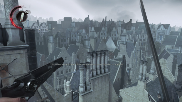 Die Dächer von Dunwall (Screenshot: Golem.de)
