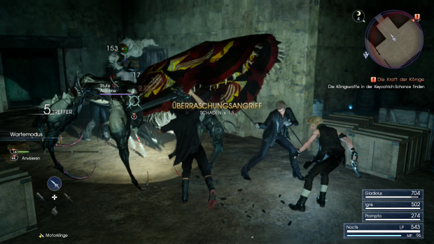 In einer Gruft wartet eine fiese &Uuml;berraschung. (Screenshot: Golem.de)