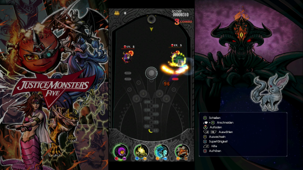 In Kneipen k&ouml;nnen Noctis und seine Kumpel flippern. (Screenshot: Golem.de)