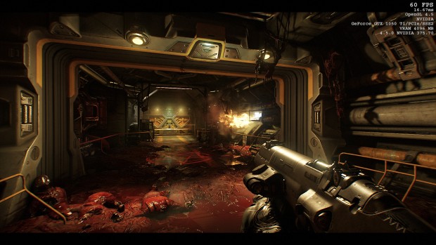 Doom, 1080p, High, TSSAA 8Tx (Screenshot: Marc Sauter/Golem.de)