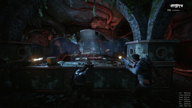 Gears of War 4, 1080p, High, TAA (Screenshot: Marc Sauter/Golem.de)