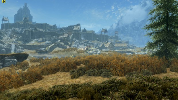 Skyrim Special Edition, 1080p, Ultra, TAA (Screenshot: Marc Sauter/Golem.de)