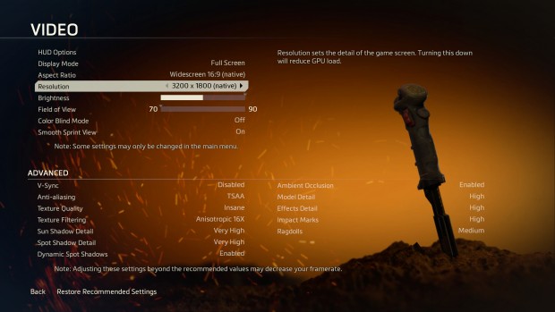 Mit 100 % Skalierung sind es korrekte 3.200 x 1.800 Pixel. (Screenshot: Marc Sauter/Golem.de)