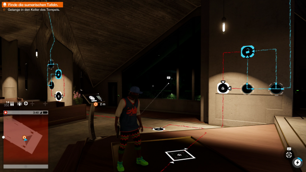 Manchmal muss der Spieler einfache Schalterr&auml;tsel l&ouml;sen. (Screenshot: Golem.de)