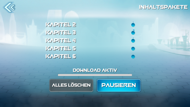 Die Kapitel m&uuml;ssen nach der App-Installation heruntergeladen werden. (Bild: Alexander Merz/Golem.de)