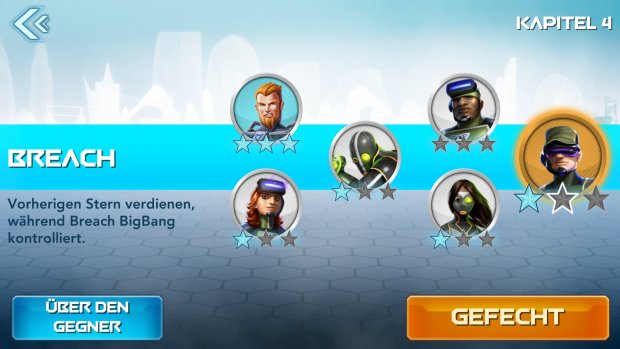 In jedem Kapitel m&uuml;ssen wir gegen immer schwerere Computerfahrer bestehen. (Bild: Alexander Merz/Golem.de)