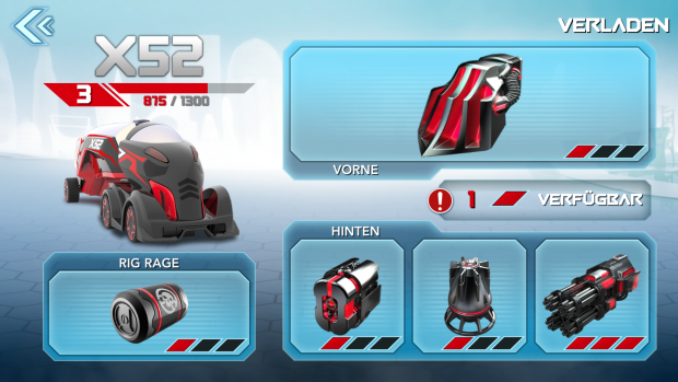 Bei den Trucks k&ouml;nnen nur die vorhandenen Waffen verbessert werden. (Bild: Alexander Merz/Golem.de)