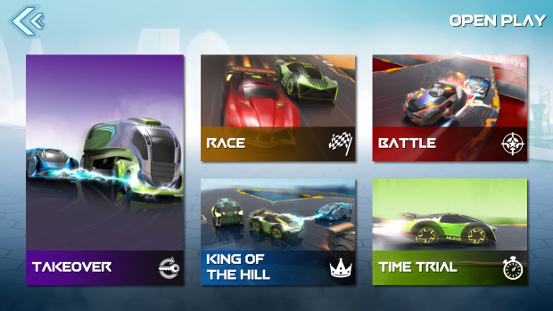 Im Open Play k&ouml;nnen wir die Disziplin selbst ausw&auml;hlen. (Bild: Alexander Merz/Golem.de)