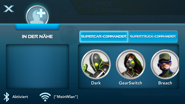 Die Fahrer f&uuml;r Autos m&uuml;ssen im Karrieremodus freigeschaltet werden. (Bild: Alexander Merz/Golem.de)