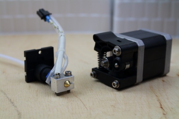 Hotend und Extruder sind vormontiert. (Foto: Alexander Merz)
