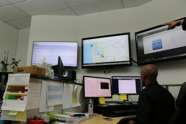 Von der Firmenzentrale im kalifornischen Sunnyvale aus überwacht Nextnav die bereits installierten Sender. (Foto: Friedhelm Greis/Golem.de)