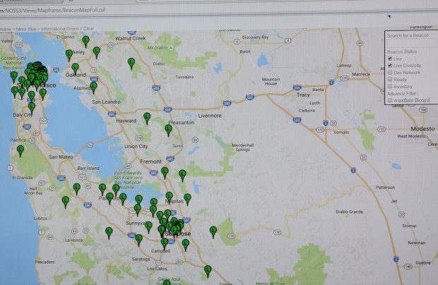 Für eine Ortung sind deutlich weniger Sender als für ein entsprechendes Mobilfunknetz erforderlich. (Foto: Friedhelm Greis/Golem.de)