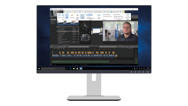 Schnellere Frameraten bei der Bild&uuml;bertragung sollen auch die Arbeit mit bandbreitenintensiven Anwendungen erm&ouml;glichen. (Bild: Teamviewer)