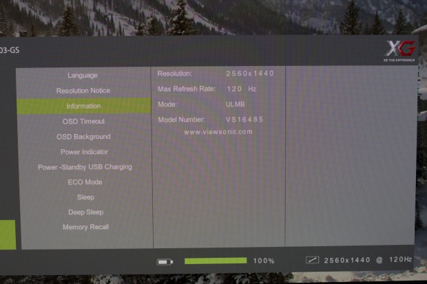 Wir aktivieren den ULMB-Modus des Viewsonic XG2703-GS. (Foto: Michael Wieczorek)