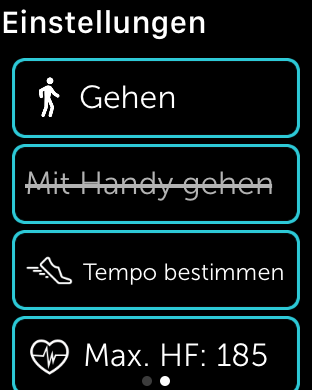 Bei Runkeeper muss das Smartphone-GPS manuell deaktiviert werden. (Screenshot: Golem.de)
