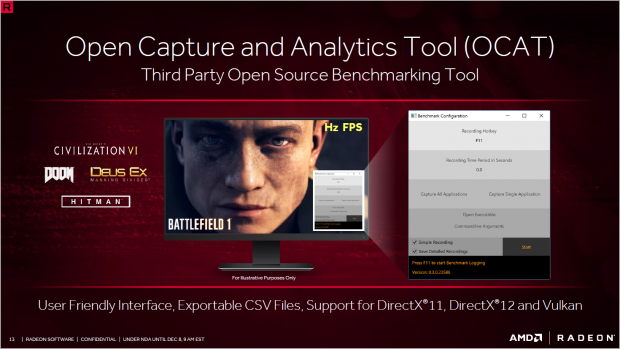 OCAT eignet sich für D3D12-Benchmarks (Bild: AMD)